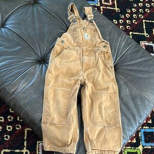 Carhartt Kids Tan Overalls